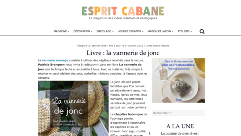 Article d'Esprit Cabane