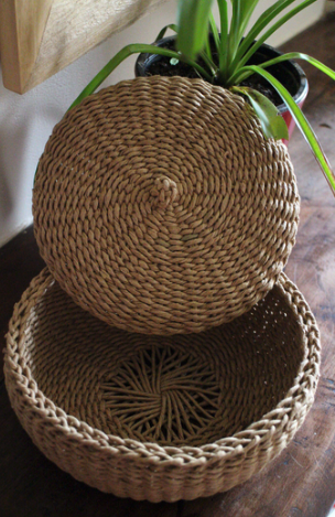 Boîte à bijoux en toron de papier recyclé – Image 2