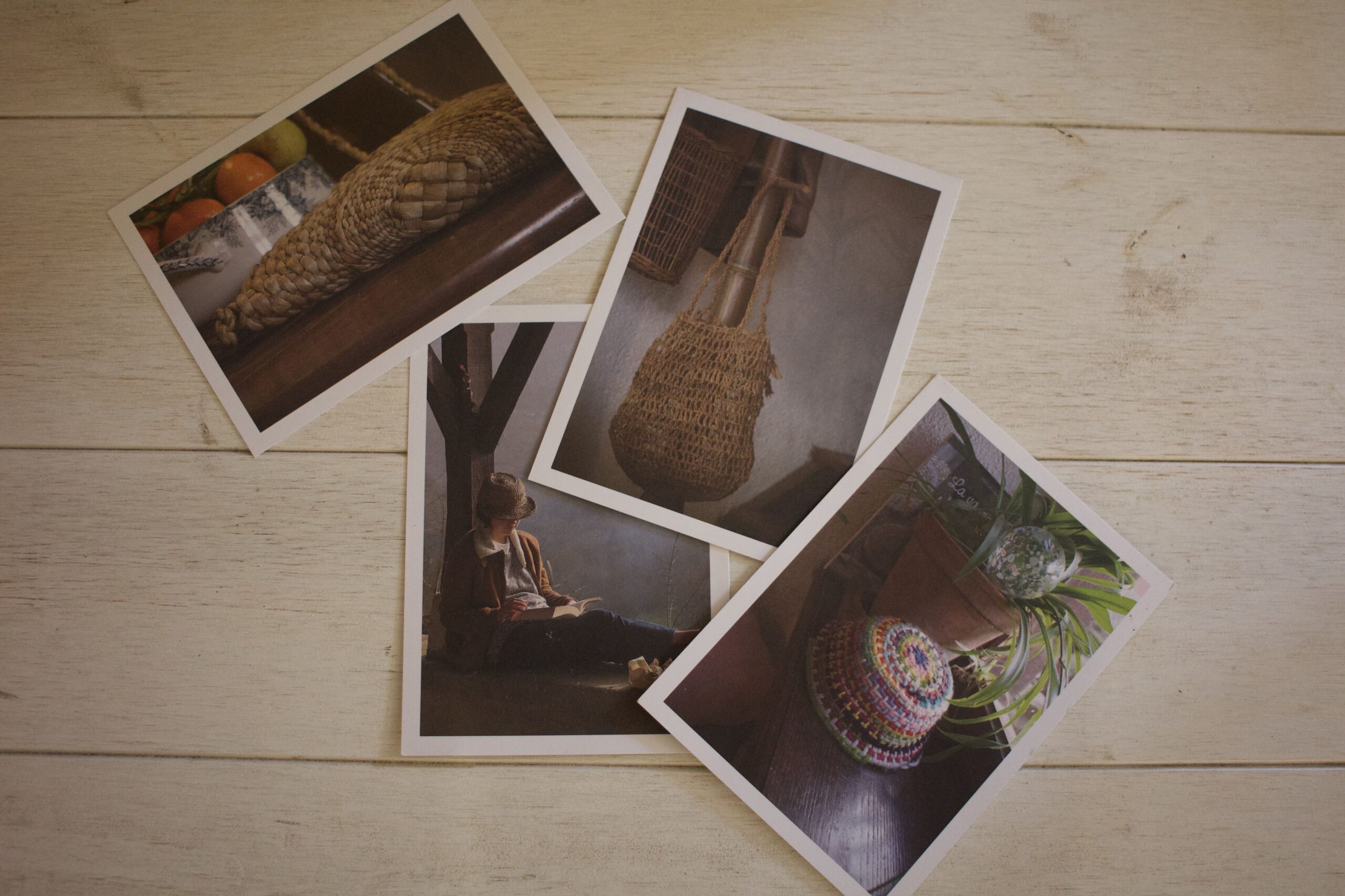 Lot de 4 cartes postales